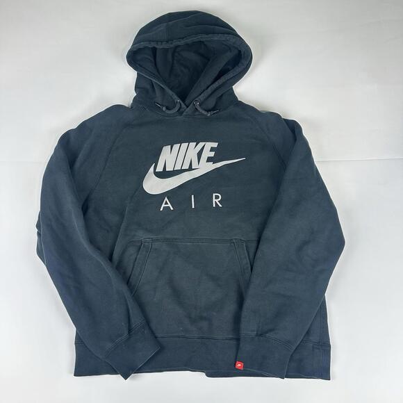 Nike Air Black XL‎ Mens Hoodie Sweatshirt Athletic Sportswear - Picture 1 of 4